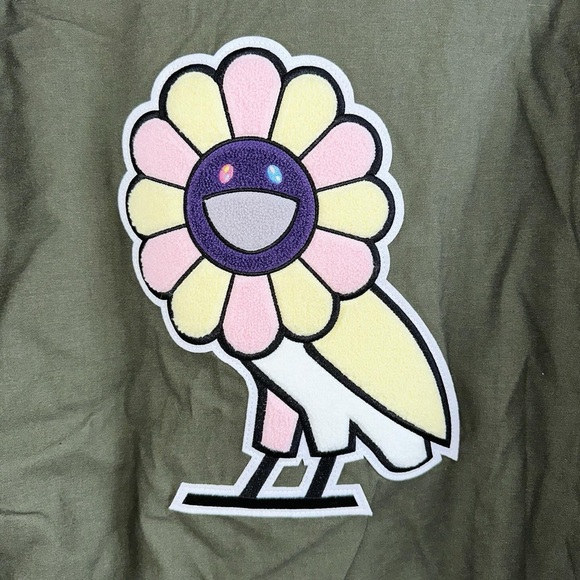 Brand New OVO x Murakami Limited Edition Military Green Jacket - Picture 3 of 4